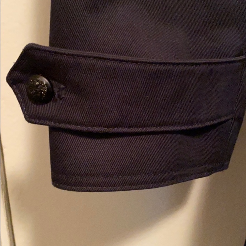 The Kooples Chic Dark Navy Trench Coat - Picture 4 of 7